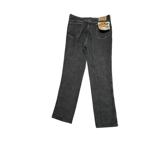 Congo Trader Vintage 80s 90s Acid Wash Black Jeans Men’s 38x32 NEW WITH‎ TAGS - Picture 4 of 9